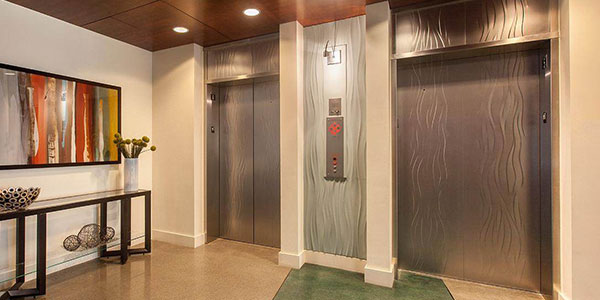 非若特不锈钢电梯装饰板应用案例